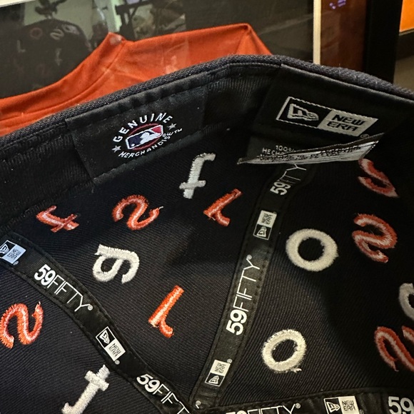 Houston Astros New Era Team Confetti 59FIFTY Fitted Hat - Picture 6 of 7